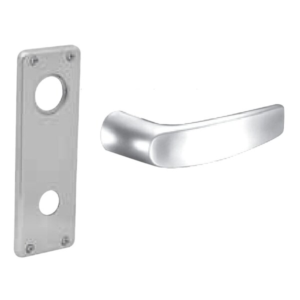 Sargent Fail Safe, 24V Electrified Mortise Lock, WT Escutcheon, B Lever, RX Switch, Satin Chrome - RX-8270-24V WTB 26D