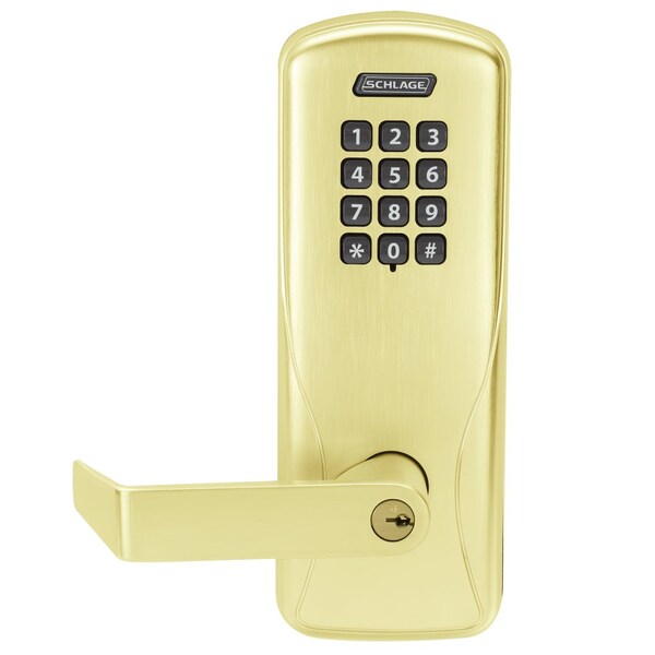 Schlage Electronics CO200CY70 KP RHO 605 PD Electric Cylindrical Lock - CO200CY70KPRHO605PR