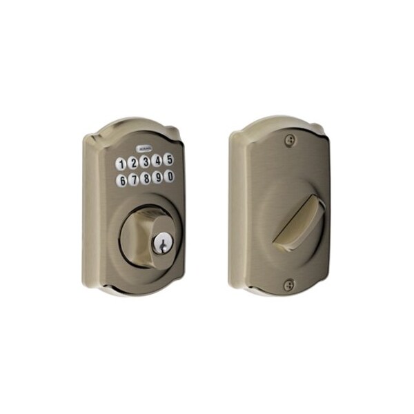 Schlage Residential BE Series Programmable Deadbolts - BE365 CAM 620