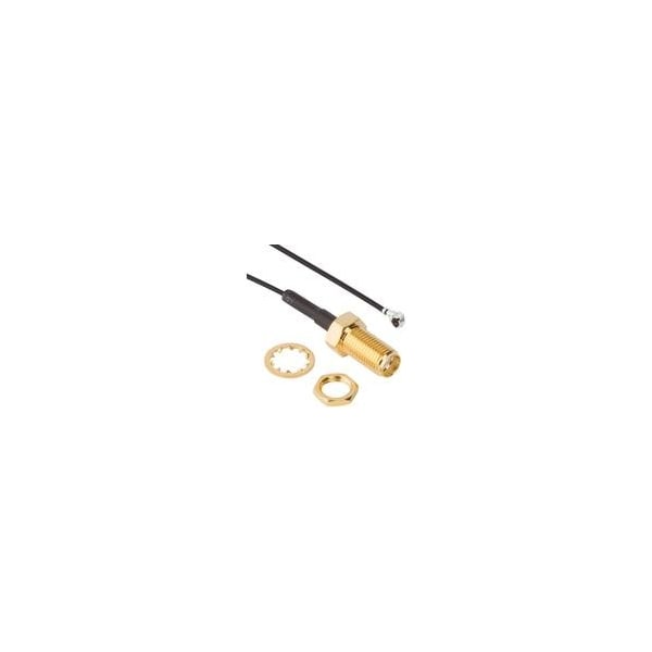 Rf Rf Cable Assemblies Sma Bh Jk-Amc Plg 1.13Mm Cable, 50 Mm - 336313-12-0050