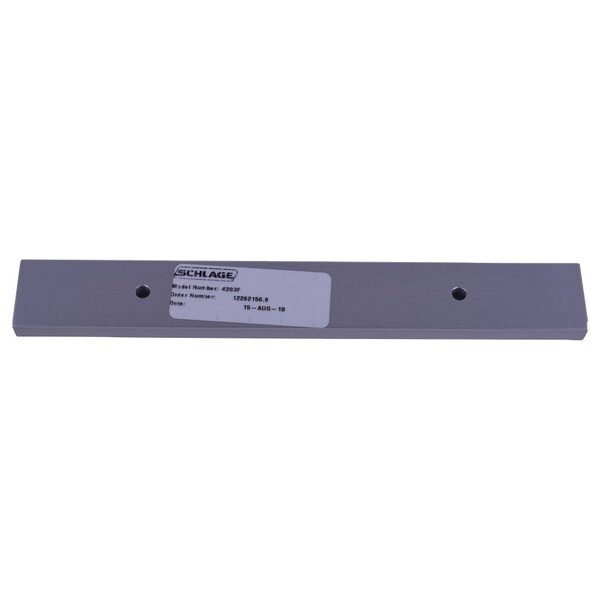 Schlage Electronics 450 Series Filler Plate, 1-1/4 In by 3/8 In - 4503F