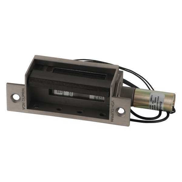 Von Duprin Electric Door Strike, Stainless Steel, Stainless steel, For Use With: Mortise/Cylindrical Locksets - 6210 12V US32D CON