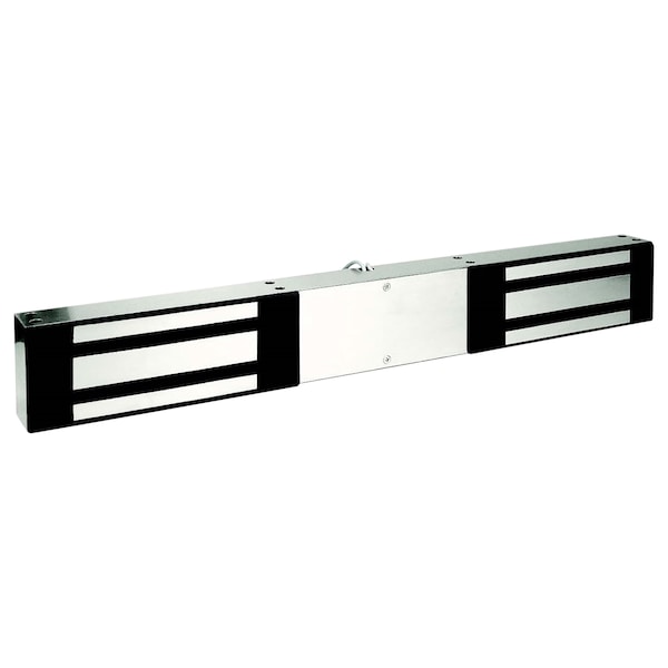 Securitron Mag Lock, Fire Rated, Double Door, US32D, MBS, 12/24 VDC, 1200lb - DM62B