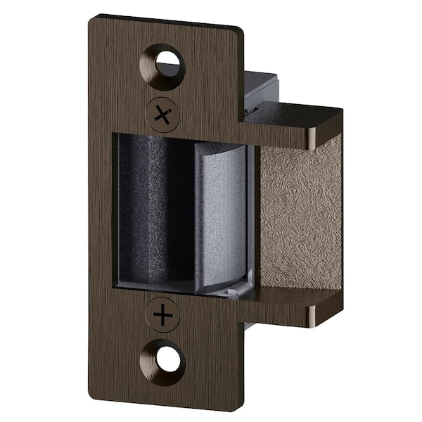 Trine Bronze, Dark Oxidized Satin Bronze Oil Rubbed, For Use With: 3000 Series Electric Strikes - 3234RS-10B