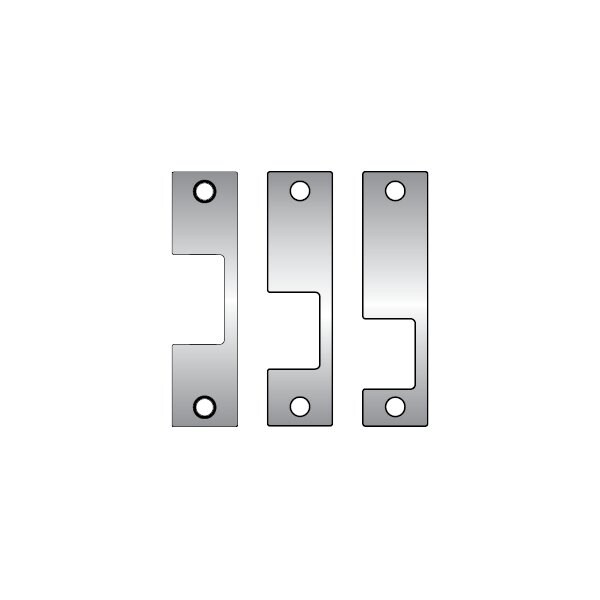 Hes Kit includes 1J, 1K, 1KD and 1KM faceplates, 630 Satin Stainless Steel - LB-630