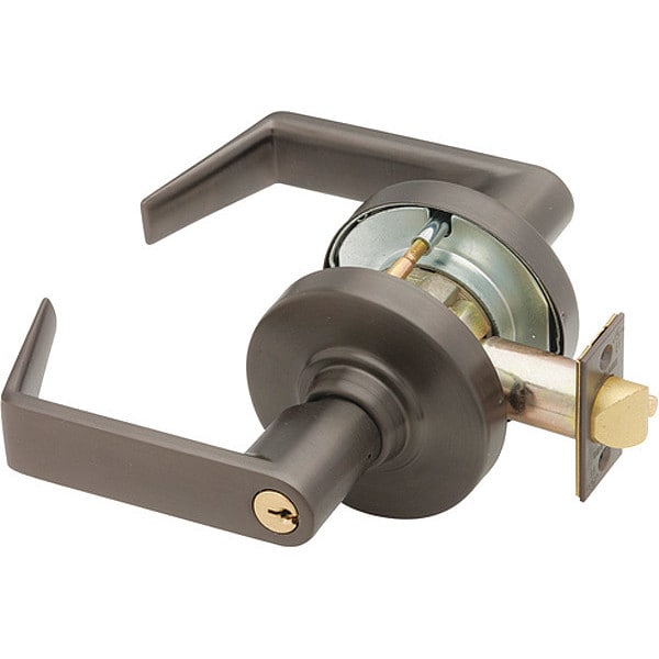 Schlage ND Series Cylindrical Entrance Lock Rhodes Lever US10B - ND53PD RHO 613