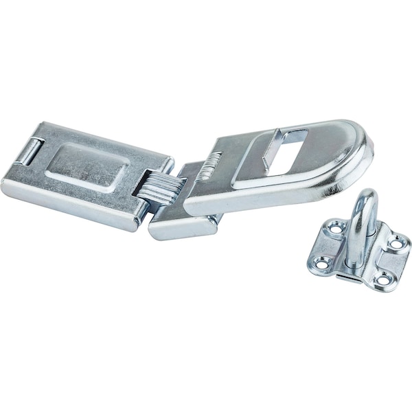 National Hardware National Hardware Zinc-Plated Steel 7-3/4 in. L Double Hinge Safety Hasp 1 pk - N226-512