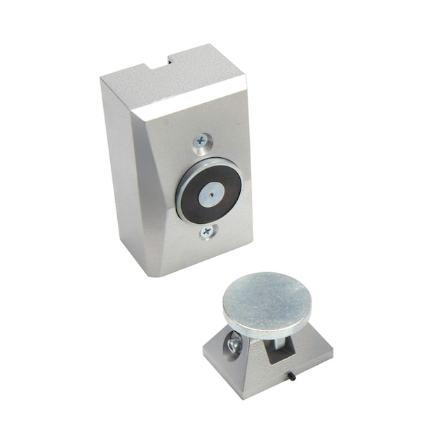 Edwards Signaling Door Holder, Electromagnetic, Wall Mount, Powder Epoxy Aluminum - 1508-AQN5