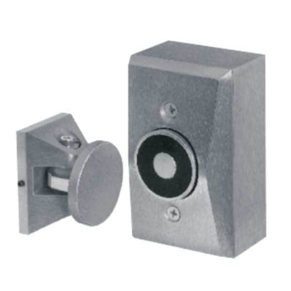 Edwards Signaling Door Holder, Electromagnetic, Wall Mount, Powder Epoxy Aluminum - 1508-AQN5