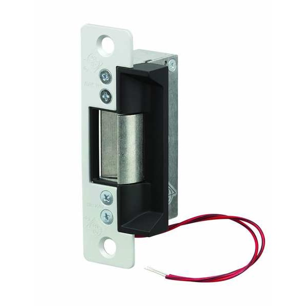 Adams Rite Electric Door Strike, Bronze, Satin Aluminum, For Use With: Cylindrical Locksets with Deadlatches - 7100-540-628-00