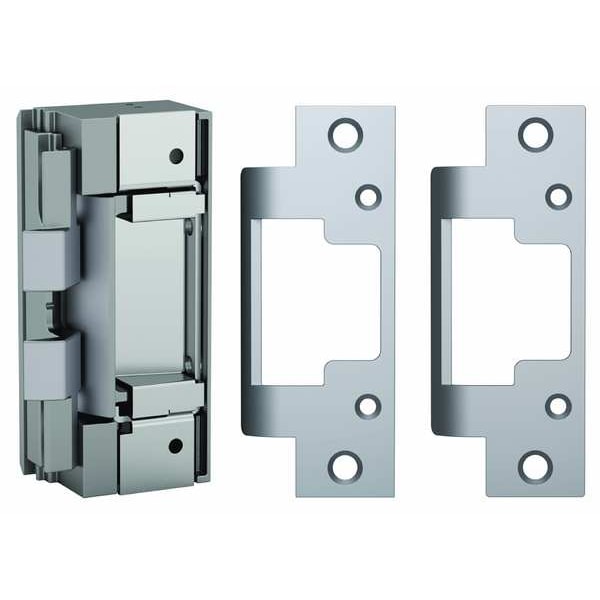 Hes Electric Door Strike, Stainless Steel, Satin Stainless, For Use With: Cylindrical Locksets - 8000C