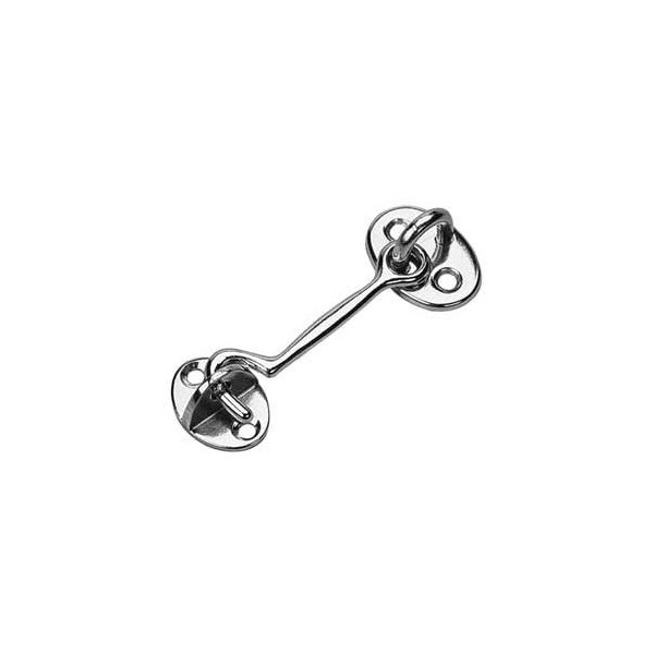 Sea-Dog Chrome Brass Door Hook 2 Inch, No 222112-1 - 222112-1