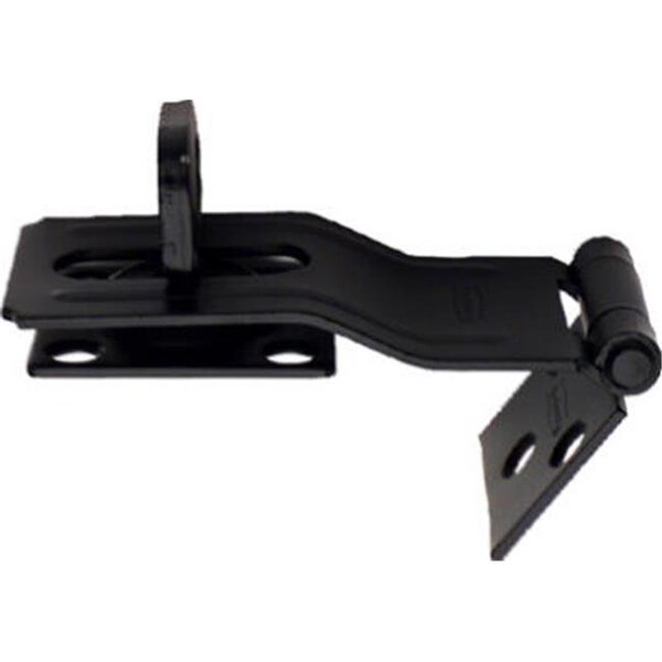 Eat-In N305-979 3.25 in. Black Swivel Staple Safety Hasp - EA577864