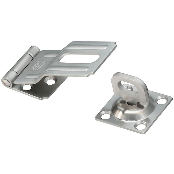 National 3-1/4 In. Stainless Steel Swivel Hasp - N348-847