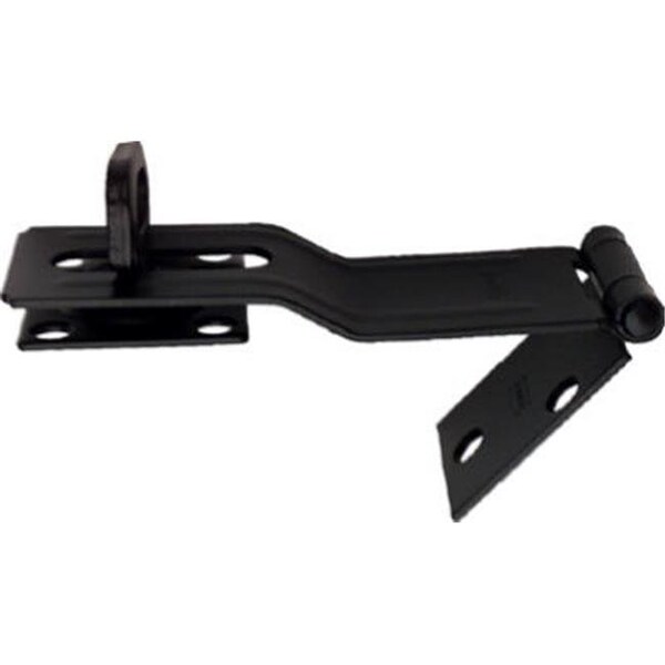Eat-In N305-987 4.5 in. Black Swivel Staple Safety Hasp - EA878777