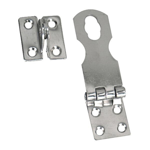 Newalthlete 3 x 1 in. Stainless Steel Fixed Safety Hasp - NE3719708