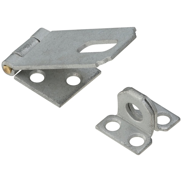 National Hardware National Hardware Galvanized Steel 2-1/2 in. L Safety Hasp 1 pk - N102-723