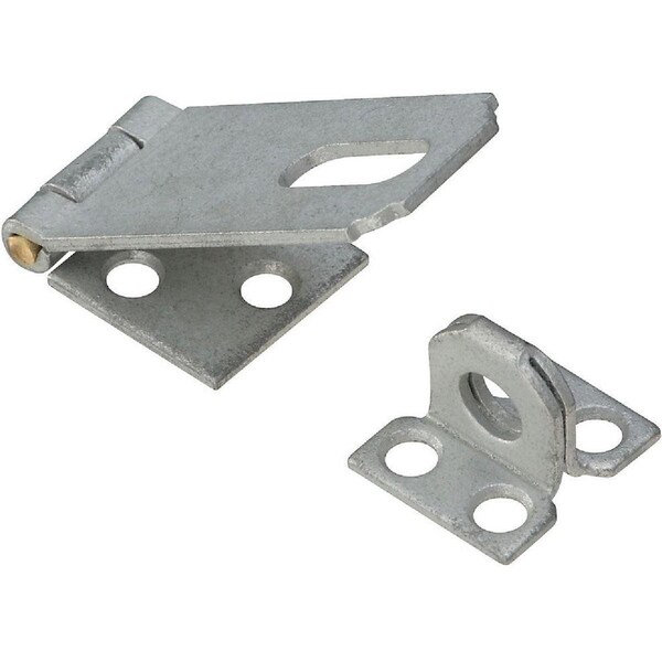 National 2-1/2 In. Galvanized Non-Swivel Safety Hasp - N102723