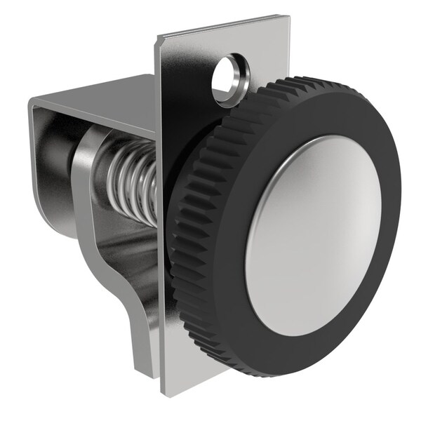 Southco Compression Latch, Self-adjusting Grip, Knob Style, Turn Clockwise to Latch / Lock - 44-99-119-11
