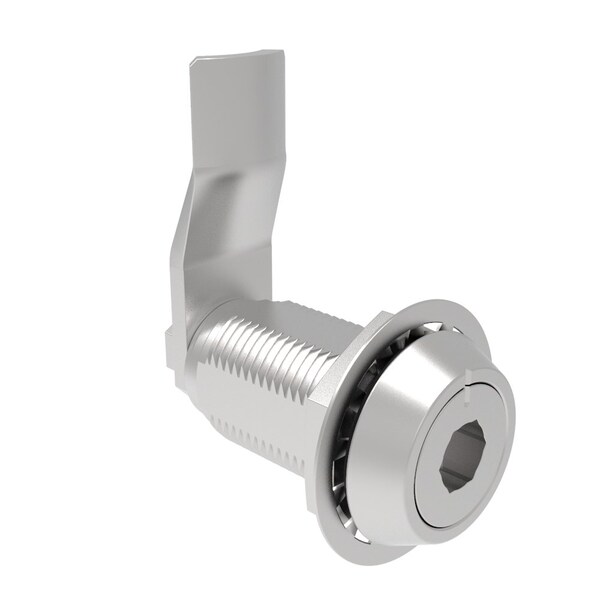 Southco Vise Action, Compression Latch, Large Size, 8 mm Hex Recess, Stainless Steel Passivated - E3-106-060
