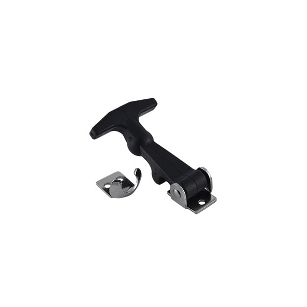 Southco Flexible Draw Latch, 86 Series, Stainless Steel Hardware, F style keeper - 37-10-086-20