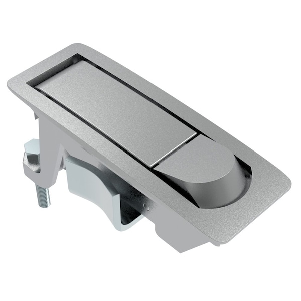 Southco Compression Latch, No Restriction, Raised Trigger, Not sealed, Zinc Alloy, Chrome Plated, Textured - C2-33-11