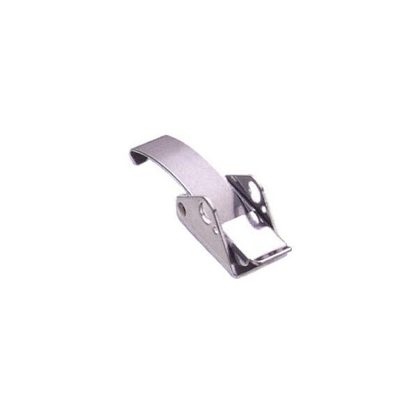 Southco Over-center Draw Latch Medium Size, Handle Tab Up, No Keeper, Stainless Steel, Passivated - 97-50-310-12