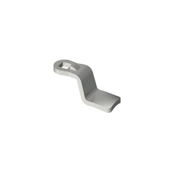 Southco Quarter-Turn Cam Latch Cam, 38mm 1.50 in Grip, Steel, Zinc Plate, Bright chromate - E5-6020