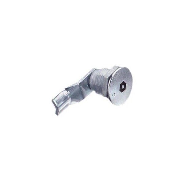 Southco Quarter-Turn Cam Latch, Bellcore Electronics, 24mm .94 in Grip, Not Sealed Zinc Alloy - E5-2-191-090
