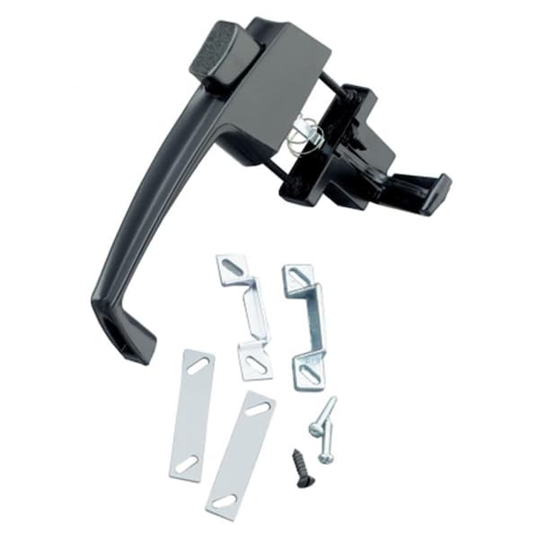 Homecare Products Black Screen & Storm Door Pushbutton Latches  V33 - HO337036