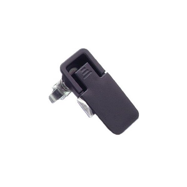 Southco Compression Latch, Lift & Turn, Medium Size, Zinc Alloy, Powder Coat, Black - 62-40-351-3