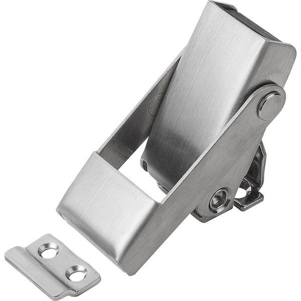 Kipp Latch With Release, Fast. Holes Covered, Form:A 82X33, 6X19, 5, D=4, 3, Stainless Steel 1.4301 - K1357.43082