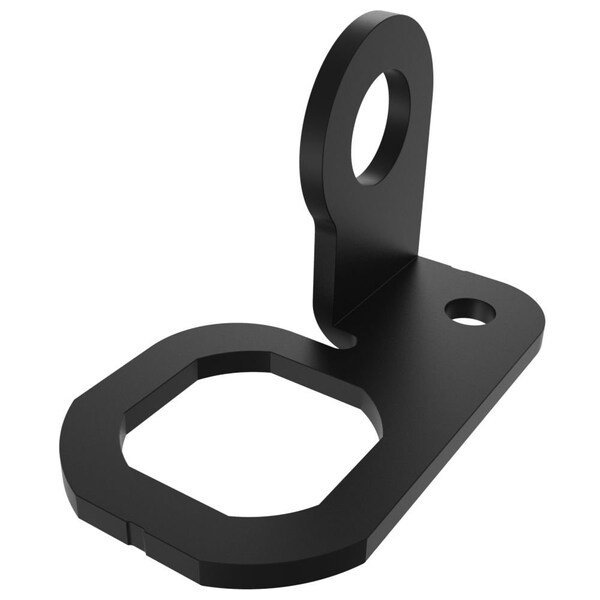 Southco Padlock Bracket, Steel, Zinc Nickel Plate, Black Chromate - E5-75-601-86