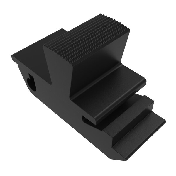 Southco Push To Close Slide Latch, Snap-in, Small Size, 1.2mm .050 in Panel Thickness - A3-30-519-12