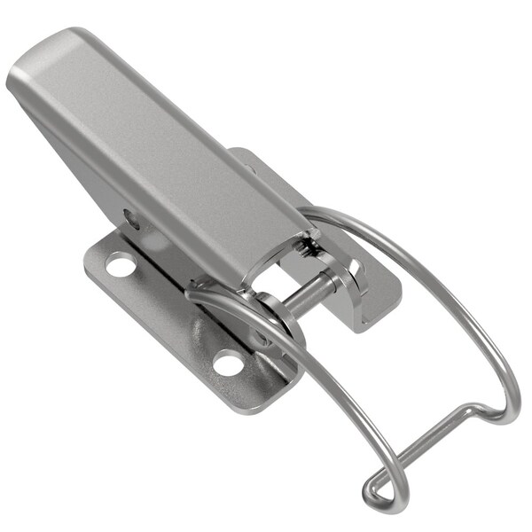 Southco Toggle Style Draw Latch, Medium Size, Exposed Mount, Steel, Zinc Plate, Bright chromate - TL-40-105-07