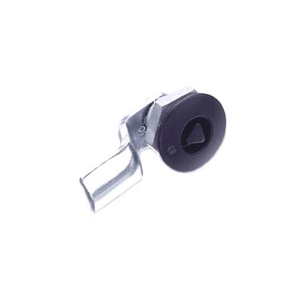 Southco Quarter-Turn Cam Latch, 8 mm Triangle Recess, 2mm .08 in Grip, Not Sealed Zinc Alloy - E5-1-035-020