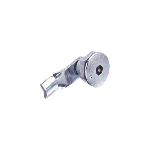 Southco Quarter-Turn Cam Latch, Bellcore Electronics, 28mm 1.10 in Grip, Sealed Zinc Alloy - E5-1-191-151