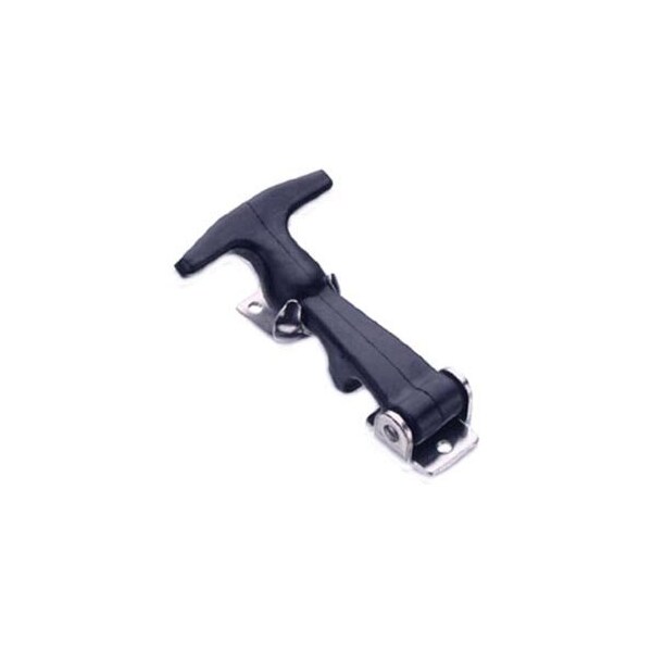 Southco Flexible Draw Latch, 100 Series, Stainless Steel Hardware, R style keeper - 37-20-101-20