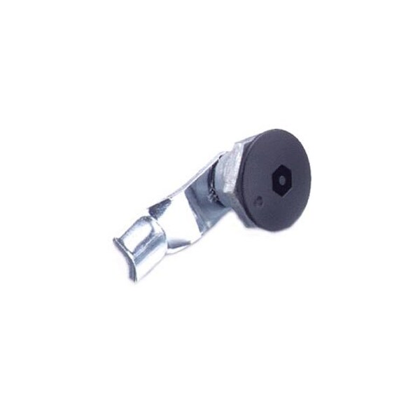 Southco Quarter-Turn Cam Latch, Bellcore Electronics, 22mm .87 in Grip, Not Sealed Zinc Alloy - E5-1-195-120