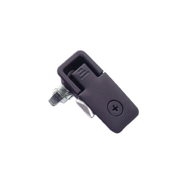 Southco Compression Latch, Lift & Turn, Medium Size, Zinc Alloy, Powder Coat, Black - 62-43-351-3