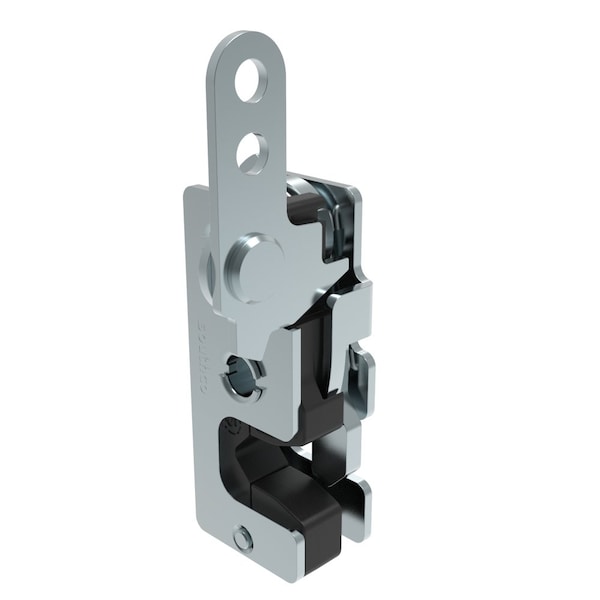 Southco Rotary Push To Close Latch, Small Size, Single Stage, with Integrated Bumper In-Line Lever - R4-10-20-205-10