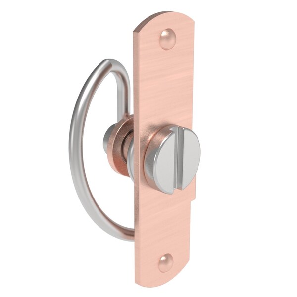Southco Compression Latch, Self-Adjusting, Slotted Head, Rivet / Screw thru hole Installation - 57-20-102-50