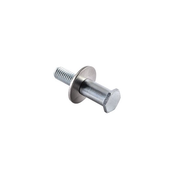 Southco Rotary Push To Close Latch, Striker Bolt, Steel, Zinc Plate, Bright chromate - R4-90-321-10