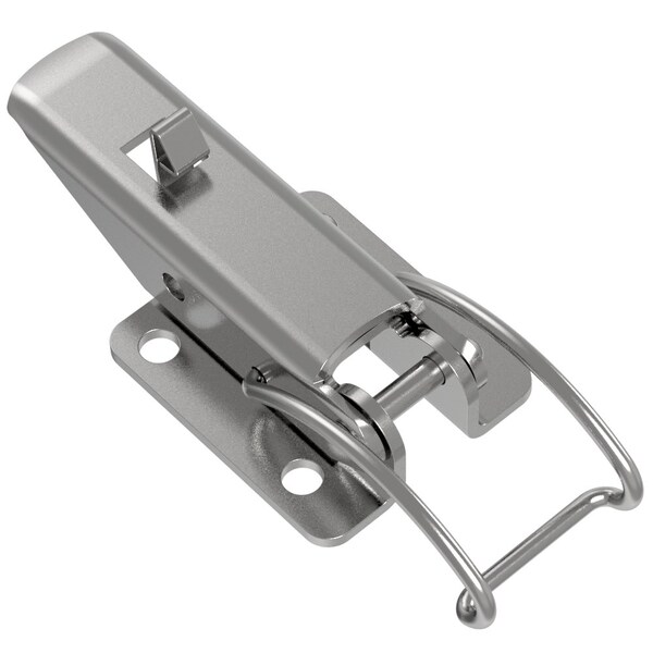 Southco Toggle Style Draw Latch, Medium Size, Exposed Mount, Stainless Steel, Passivated - TL-40-114-52