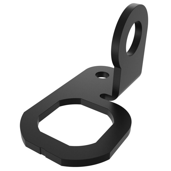 Southco Padlock Bracket, Steel, Zinc Nickel Plate, Black Chromate - E5-75-602-86