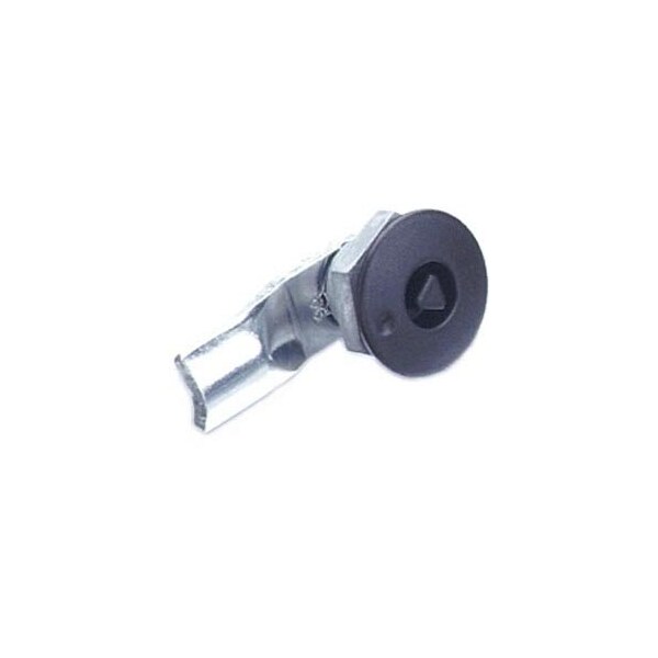 Southco Quarter-Turn Cam Latch, 7 mm Triangle Recess, 8mm .31 in Grip, Sealed Zinc Alloy, Powder Coat - E5-1-025-051