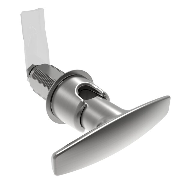 Southco Vise Action  Compression Latch, Large Size, T-Handle, Stainless Steel, Electropolished, Silver - E3-1260-UU12
