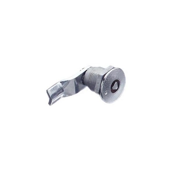 Southco Quarter-Turn Cam Latch, 7 mm Triangle Recess, 28mm 1.10 in Grip, Not Sealed Zinc Alloy - E5-2-021-110