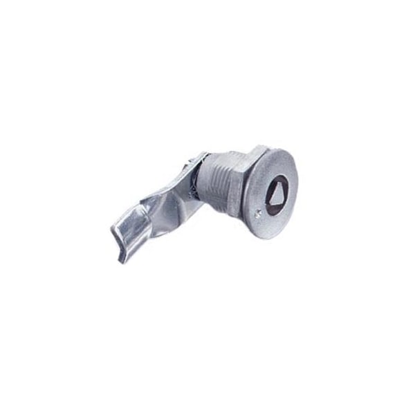Southco Quarter-Turn Cam Latch, 8 mm Triangle Recess, 44mm 1.73 in Grip, Sealed Zinc Alloy - E5-2-031-191