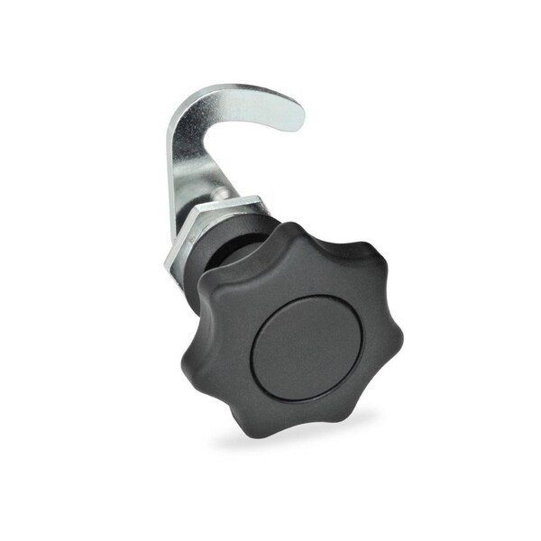 J.W. Winco JW Winco GN115.8-SG-18-H1-SW-1 Cam Latch, Hook Style - 115.8-SG-18-H1-SW-1